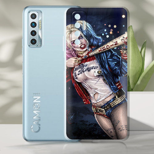 Чехол BoxFace Tecno Camon 17P Harley Quinn