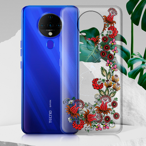 Чехол BoxFace Tecno Spark 6 3D Ukrainian Muse