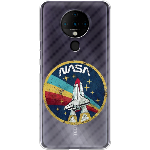 Чехол BoxFace Tecno Spark 6 Space Shuttle NASA