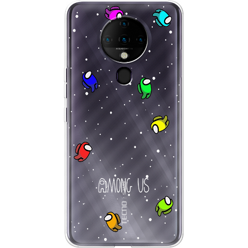 Чехол BoxFace Tecno Spark 6 Among Us Invisible