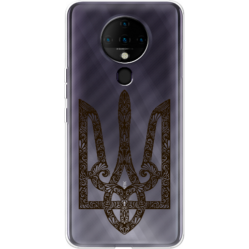 Чехол BoxFace Tecno Spark 6 Ukrainian Black Trident