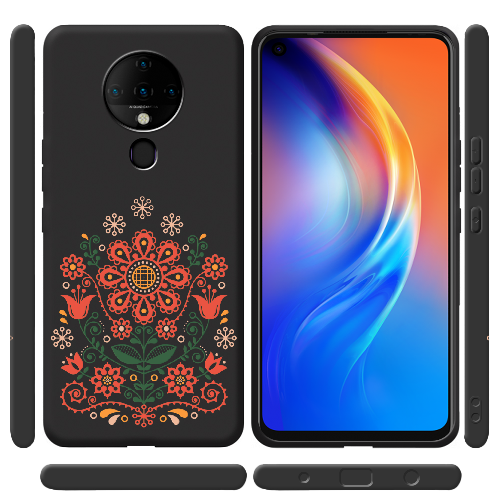 Чехол BoxFace Tecno Spark 6 Ukrainian Ornament