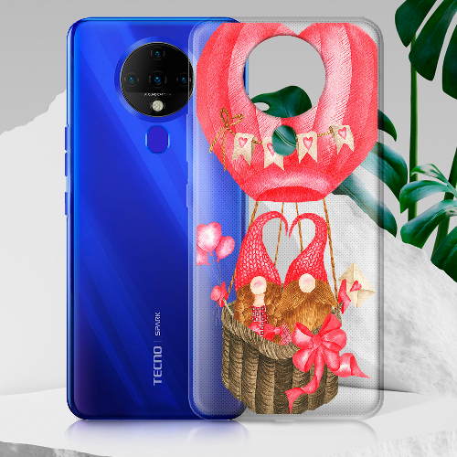 Чехол BoxFace Tecno Spark 6 Valentine Dwarfs