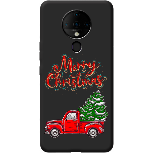 Чехол BoxFace Tecno Spark 6 Holiday Car Merry Christmas