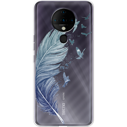 Чехол BoxFace Tecno Spark 6 Feather