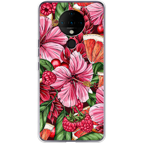 Чехол BoxFace Tecno Spark 6 Tropical Flowers