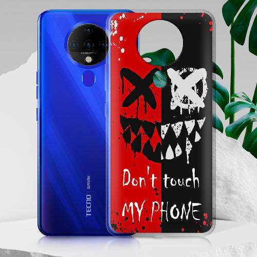 Чехол BoxFace Tecno Spark 6 Bad Smile