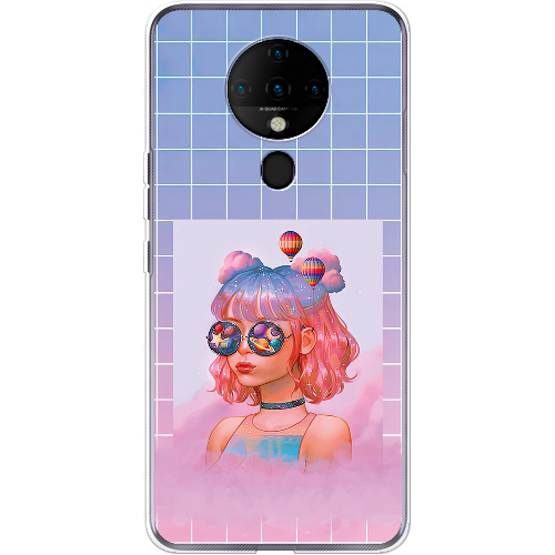 Чехол BoxFace Tecno Spark 6 Girl in the Clouds