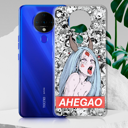 Чехол BoxFace Tecno Spark 6 Ahegao