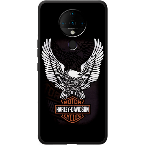 Чехол BoxFace Tecno Spark 6 Harley Davidson and eagle