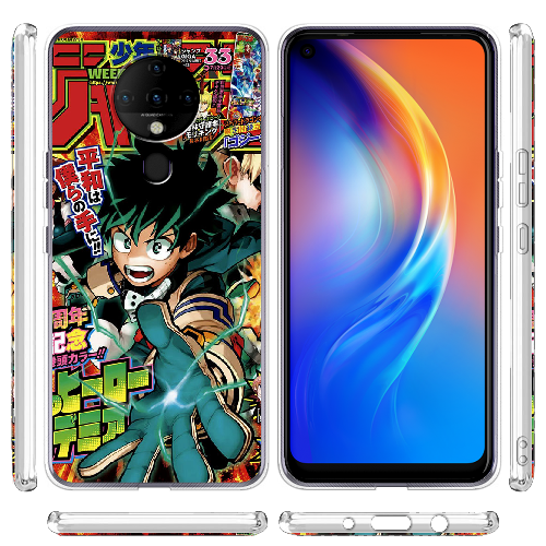 Чехол BoxFace Tecno Spark 6 My Hero Academia