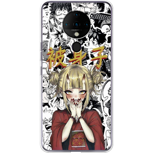 Чехол BoxFace Tecno Spark 6 Himiko Toga - My Hero Academia