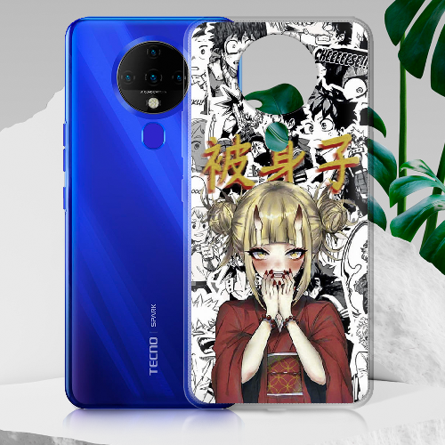 Чехол BoxFace Tecno Spark 6 Himiko Toga - My Hero Academia