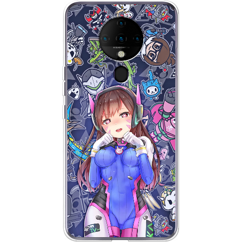 Чехол BoxFace Tecno Spark 6 Overwatch D.VA