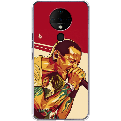 Чехол BoxFace Tecno Spark 6 Chester Bennington