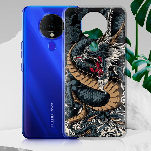 Чехол BoxFace Tecno Spark 6 Dragon Ryujin