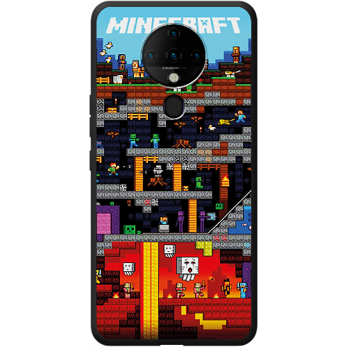 Чехол BoxFace Tecno Spark 6 Minecraft Lode Runner