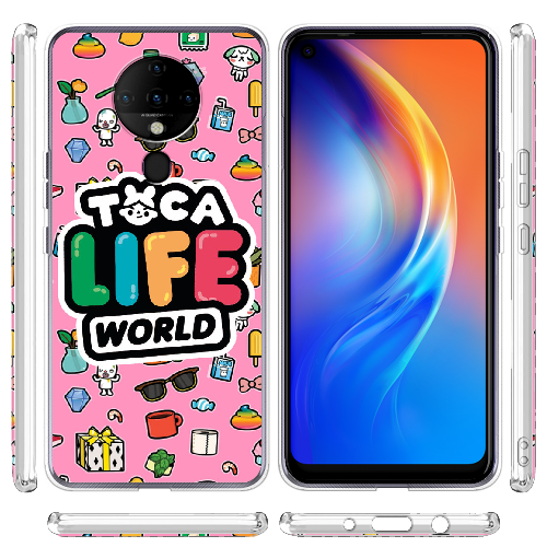 Чехол BoxFace Tecno Spark 6 Toca Boca Life World