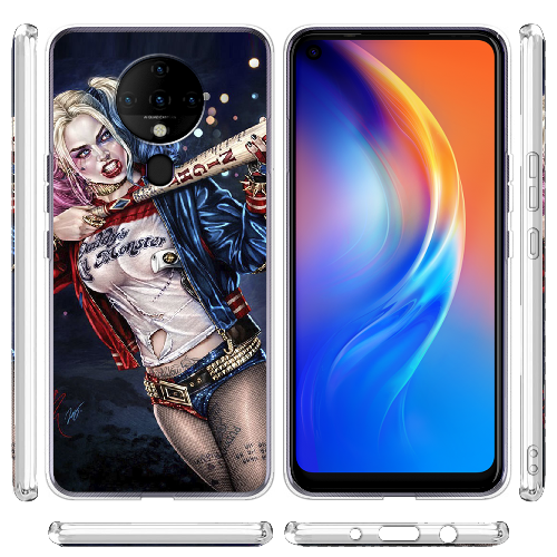 Чехол BoxFace Tecno Spark 6 Harley Quinn