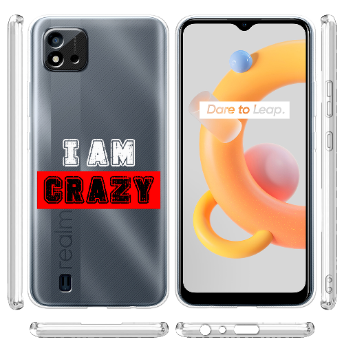 Чехол BoxFace Realme C11 2021 I'm Crazy