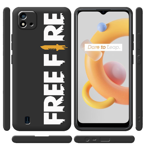 Чехол BoxFace Realme C11 2021 Белый Free Fire