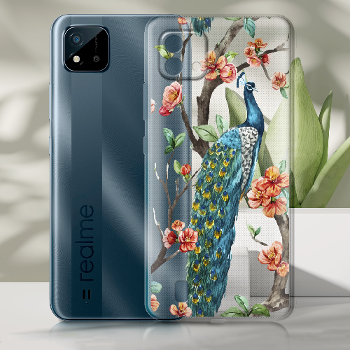 Чехол BoxFace Realme C11 2021 Noble Peacock