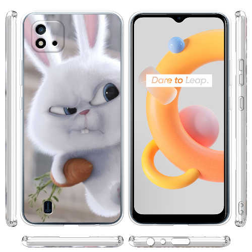 Чехол BoxFace Realme C11 2021 Rabbit Snowball