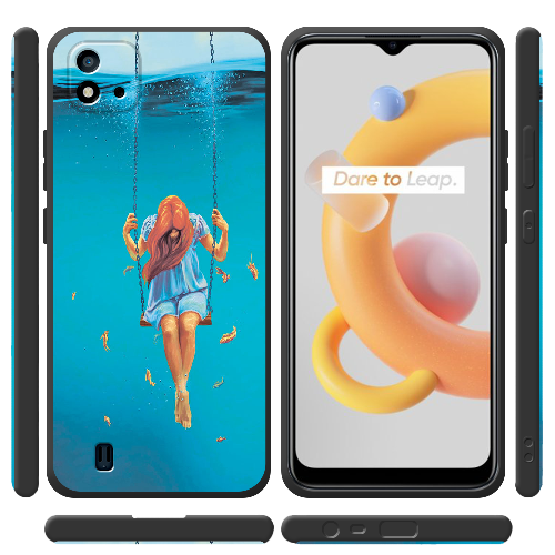 Чехол BoxFace Realme C11 2021 Girl In The Sea