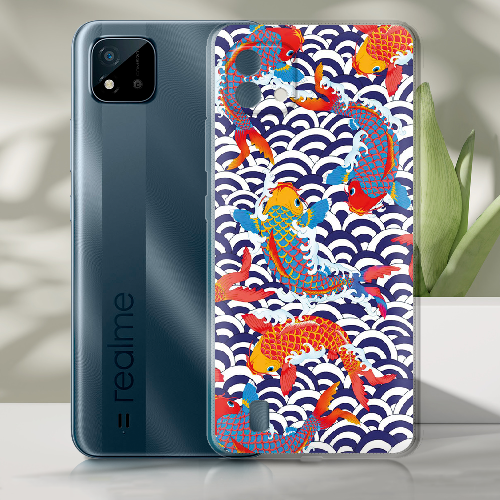 Чехол BoxFace Realme C11 2021 Koi Fish