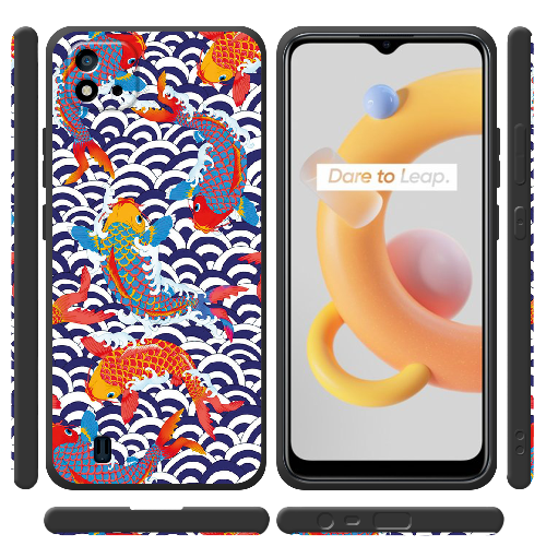 Чехол BoxFace Realme C11 2021 Koi Fish