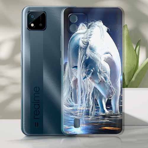 Чехол BoxFace Realme C11 2021 White Horse