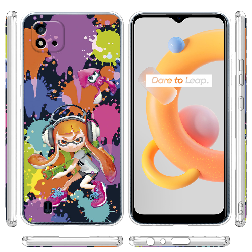 Чехол BoxFace Realme C11 2021 Splatoon Inklings