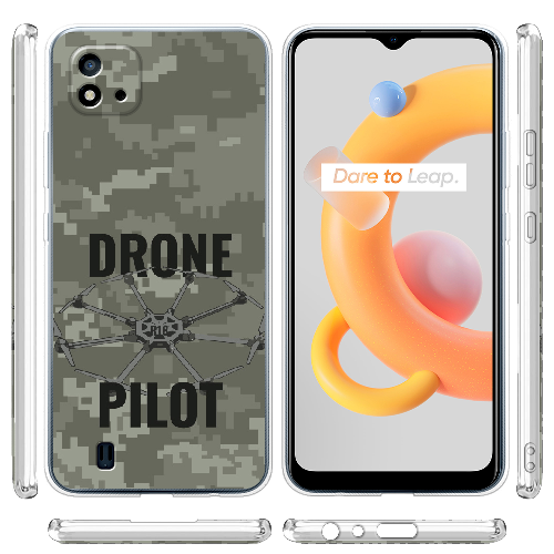 Чехол BoxFace Realme C11 2021 Drone Pilot