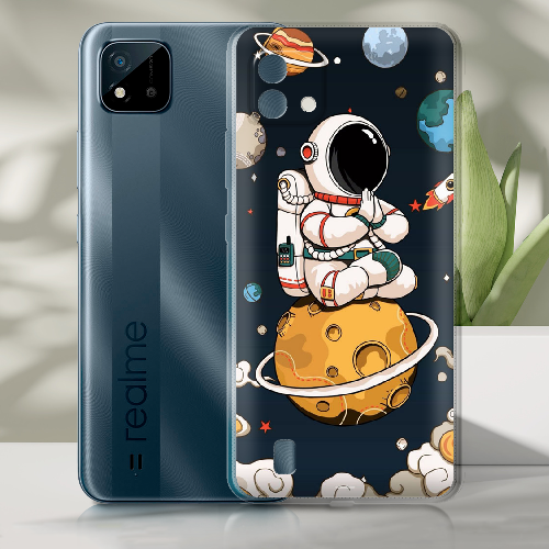 Чехол BoxFace Realme C11 2021 Astronaut