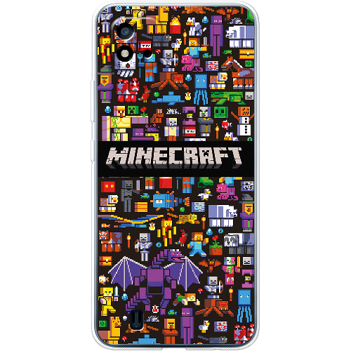 Чехол BoxFace Realme C11 2021 Minecraft Mobbery