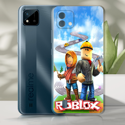 Чехол BoxFace Realme C11 2021 Roblox Білдерман