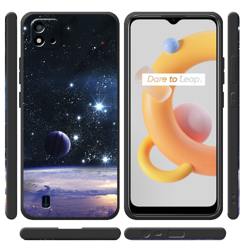 Чехол BoxFace Realme C11 2021 Space Landscape