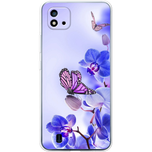 Чехол BoxFace Realme C11 2021 Orchids and Butterflies