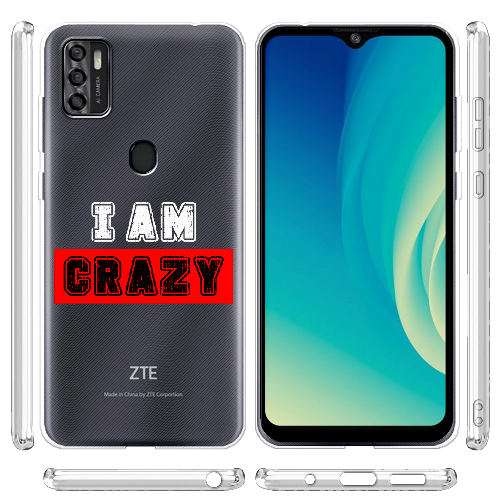 Чехол BoxFace ZTE Blade A7S 2020 I'm Crazy