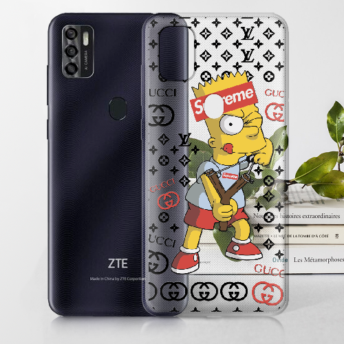 Чехол BoxFace ZTE Blade A7S 2020 Yellow Fun