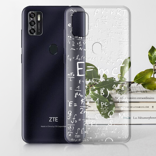 Чехол BoxFace ZTE Blade A7S 2020 E=mc2