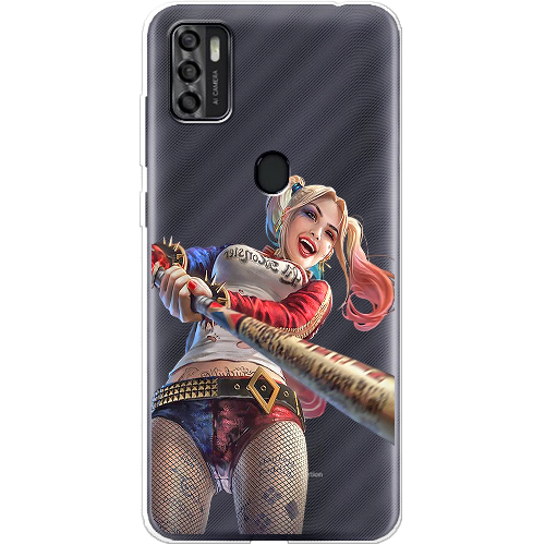 Чехол BoxFace ZTE Blade A7S 2020 Happy Harley Quinn