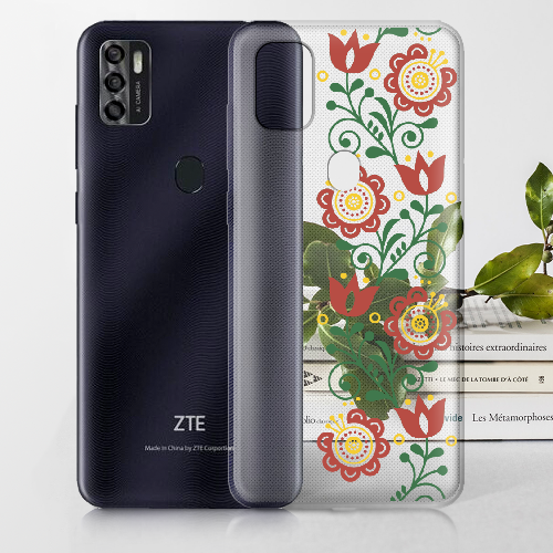 Чехол BoxFace ZTE Blade A7S 2020 Ethno Flower