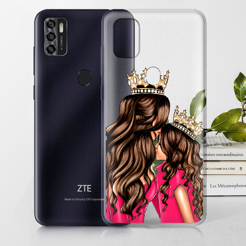 Чехол BoxFace ZTE Blade A7S 2020 Queen and Princess