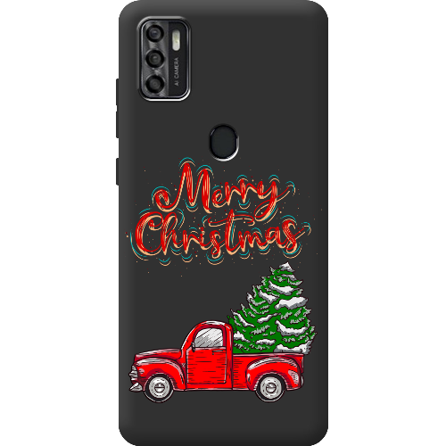 Чехол BoxFace ZTE Blade A7S 2020 Holiday Car Merry Christmas