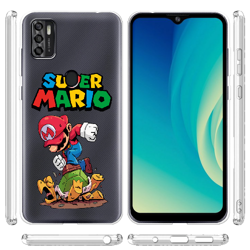 Чехол BoxFace ZTE Blade A7S 2020 Super Mario