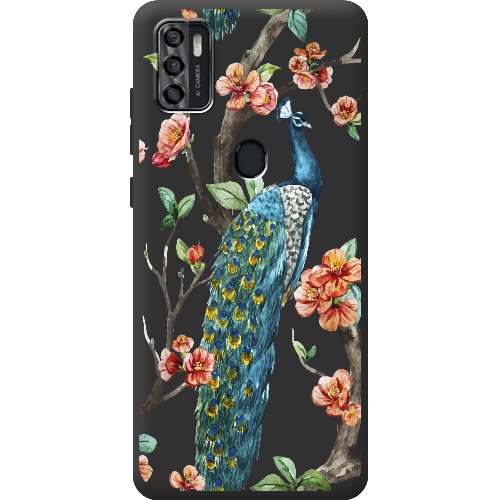 Чехол BoxFace ZTE Blade A7S 2020 Noble Peacock