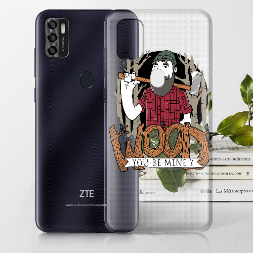 Чехол BoxFace ZTE Blade A7S 2020 Wood you be mine