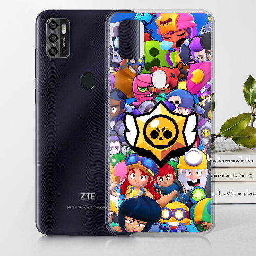 Чехол BoxFace ZTE Blade A7S 2020 Brawl Stars