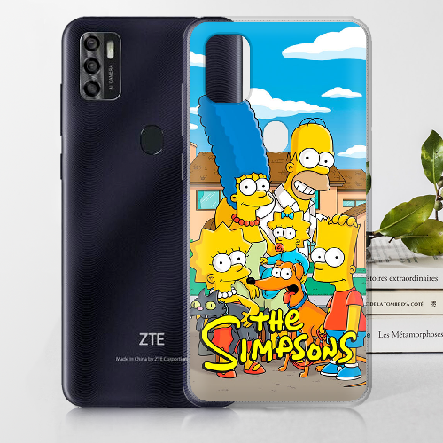 Чехол BoxFace ZTE Blade A7S 2020 the simpsons